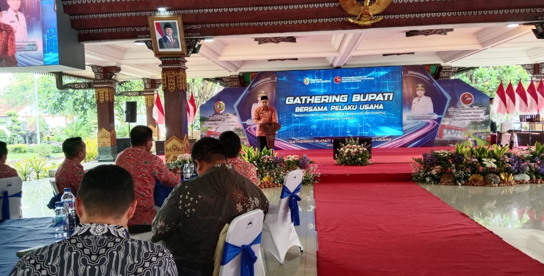 Wakil Bupati Mojokerto Hadiri Acara Usaha Bangun Iklim Investasi, Masyarakat Menabung Perkuat Ekonomi Daerah